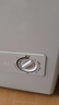 海尔（Haier）100L单温冰柜小型家用小冰柜减霜一级能效冷藏冷冻转换深冷冷柜小冰箱BC/BD-100GHW9D 实拍图