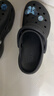 卡骆驰（CROCS）经典云朵Clog男女沙滩洞洞鞋凉拖鞋 206750-001 36 实拍图