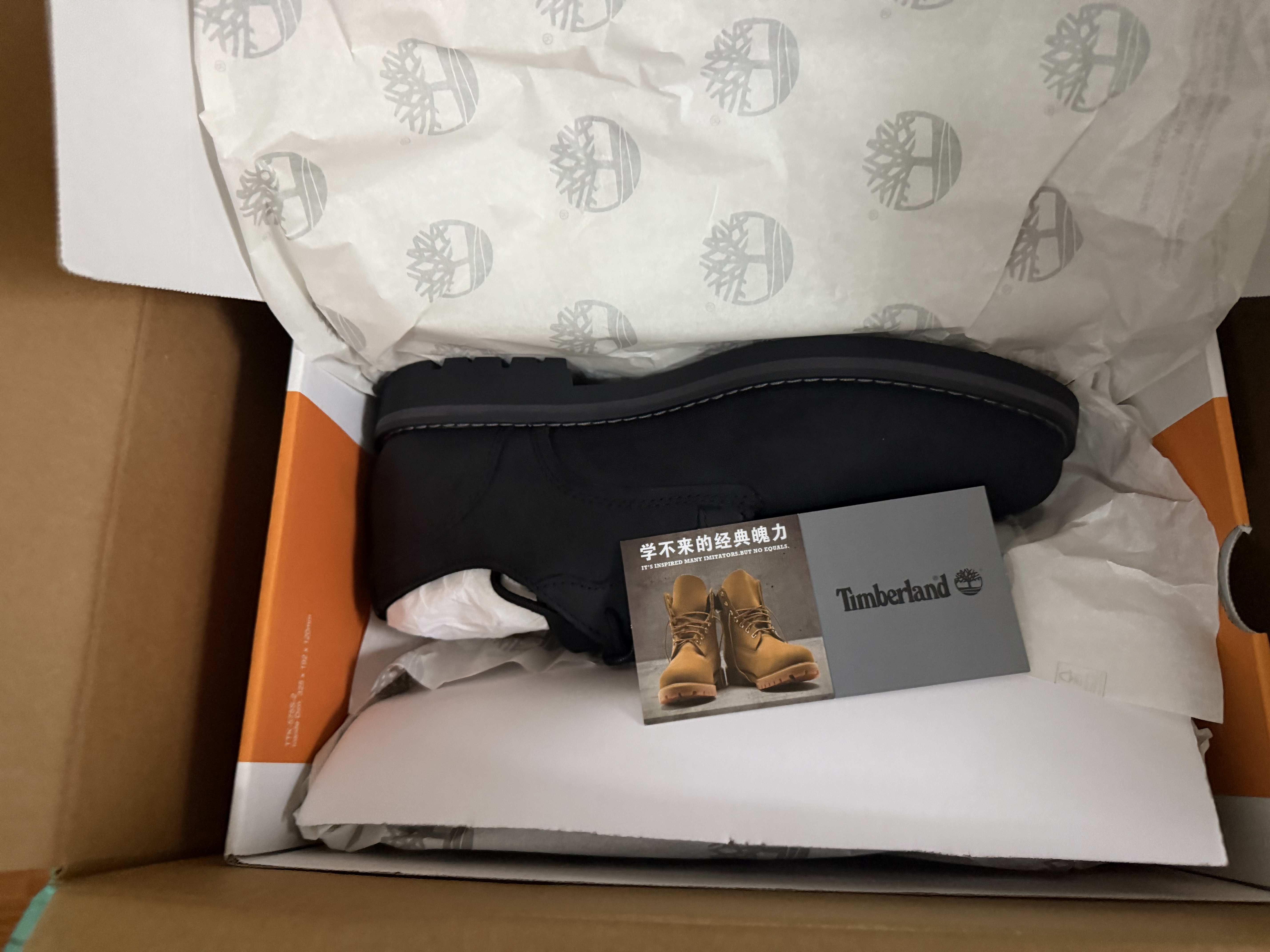 添柏岚（Timberland）官方男鞋皮鞋休闲鞋商务通勤休闲防水透气|A5MJ8 A5MJ8W/黑色  TB1仅批次不同 41 实拍图