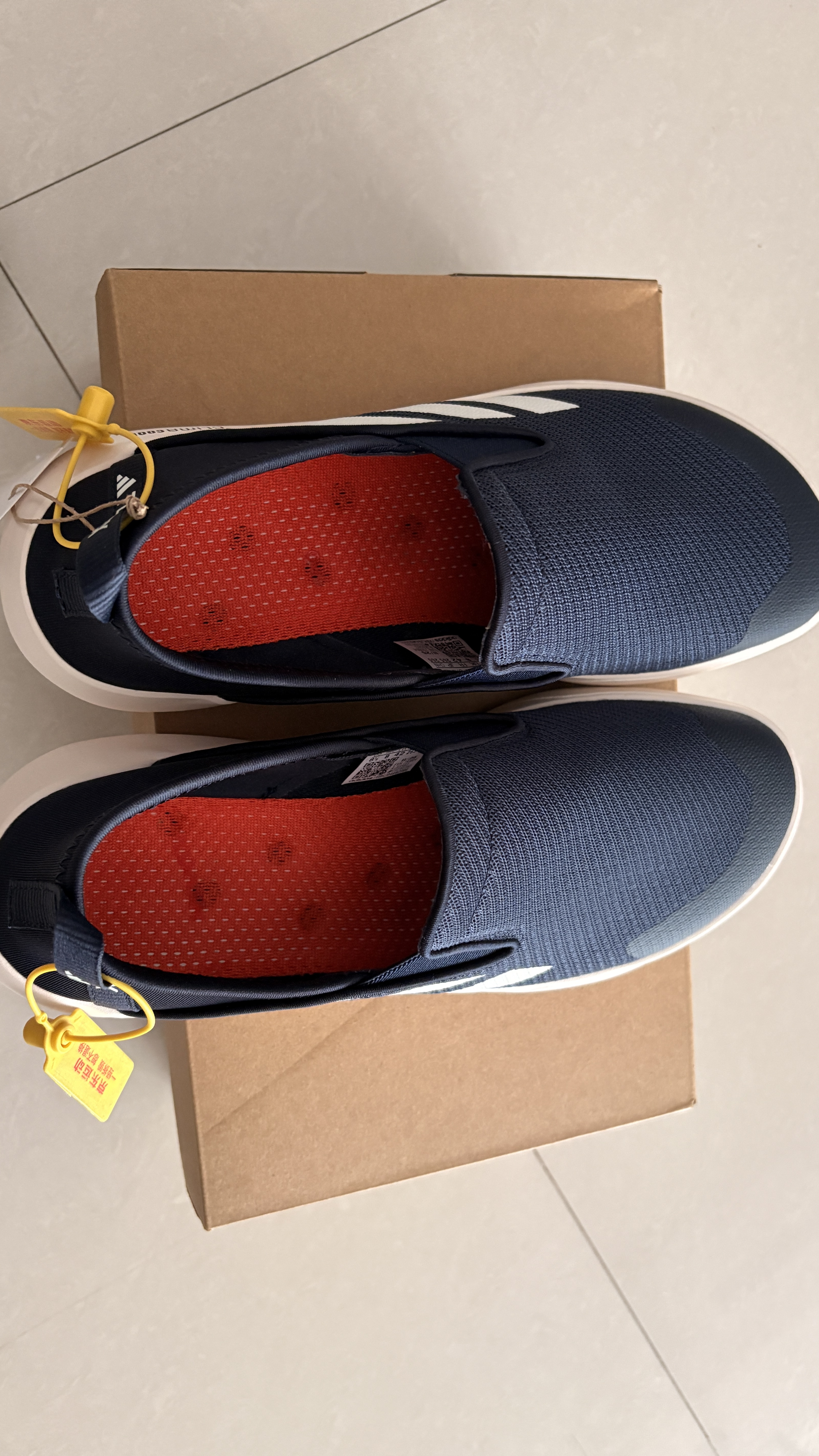 阿迪达斯（adidas）男女户外鞋 TERREX BOAT 运动鞋JI3503墨水蓝 42 实拍图