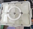 禧天龙pet保鲜盒手提便携水果盒大容量保鲜食品级户外露营野餐盒八分格 实拍图