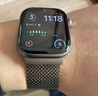 Apple/苹果 Watch S11 智能手表GPS+蜂窝款46毫米深空灰色铝金属表壳黑色运动型表带M/L MFDE4CH/B 实拍图