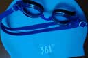361°泳镜男女士通用成人高清防雾近视游泳眼镜泳镜泳帽套装潜水装备 实拍图