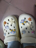 名创优品（MINISO）洞洞鞋男女夏季外穿凉鞋防滑厚底踩屎感包头凉拖鞋卡其色+海星 实拍图