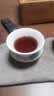 华光国瓷 釉中彩茶杯盖碗 骨瓷功夫茶具泡茶碗 青花瓷三才茶盖碗 水天青莲 实拍图