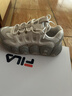 斐乐（FILA） 可颂面包鞋运动鞋女休闲鞋老爹鞋厚底鞋子 豆腐白/燕麦色-TO 37.5 实拍图