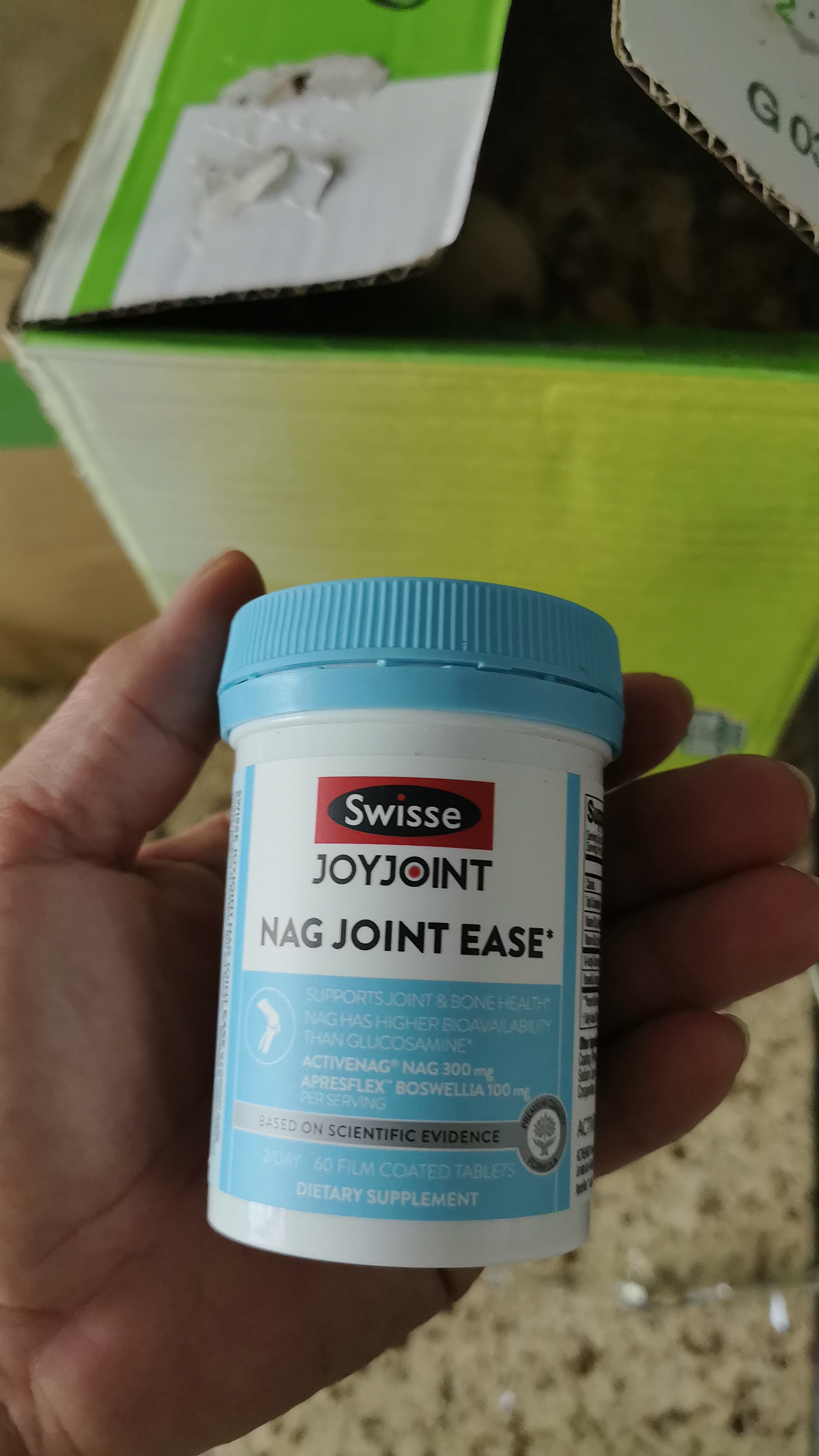 Swisse斯维诗96%高纯鱼油辅酶Q10软胶囊60粒+NAG熟氨糖60片舒缓关节疼痛 实拍图
