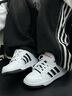 adidas「T头鞋」STADT经典时尚薄底运动板鞋男女阿迪达斯三叶草   浅粉/汉玉白/树脂黄 (推荐女生买小半码)   37 实拍图
