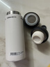 爱仕达（ASD）户外运动便携保温杯家用办公学生水杯长效保温400ml RWS40B18WG-W 实拍图