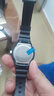 卡西欧（CASIO）男女表学生手表运动手表 夜光防水石英表带星期日历腕表 黑表天蓝MRW-200H-2B2 实拍图