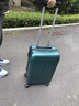 ELLE22英寸墨绿色行李箱时尚女士拉杆箱拉链密码锁旅行箱轻奢密码箱 实拍图