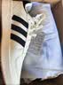 adidas COURTBEAT场下休闲篮球风板鞋男女阿迪达斯官方轻运动   乳白色/黑色   42.5 实拍图
