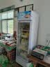 新飞 （Frestec）展示柜冷藏保鲜柜酒水饮料冰柜双开门冷藏柜酒店冷藏保鲜柜超市直冷玻璃门风冷无霜冰箱立式冷柜 单门蓝白288L【风冷减霜】5层 实拍图