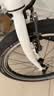 大行（DAHON）折叠自行车20英寸8级变速经典P8单车KBC083 白色经典版--京仓 实拍图