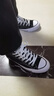 匡威（Converse）莫尔登All Star夏季帆布运动休闲板鞋黑色A00811C A00811C 41.5 实拍图