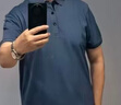 杉杉【凉感轻奢桑蚕丝】短袖T恤男2026年新款夏季衣服高端凉感POLO衫 实拍图