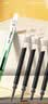 派通（Pentel ）BLN105按动黑色中性笔高颜值0.5mm签字笔商务学生速干水笔水性笔文具 绿杆刷题笔套装 实拍图