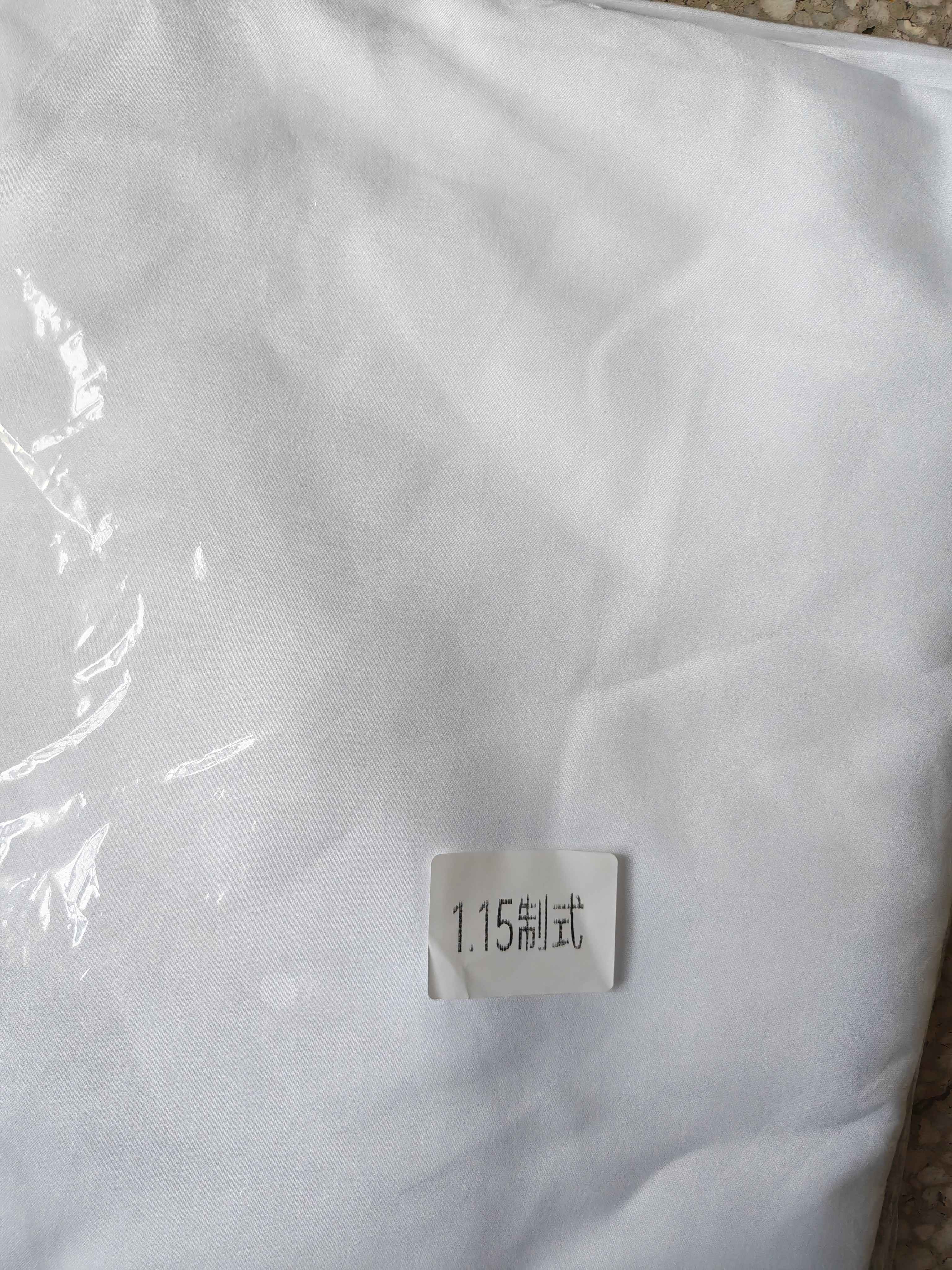 千年藤制式白床单单件军训床单学生宿舍白床单制式床单内务白床单军人 纯白色床单 制式【115*210】白床单（标准） 实拍图