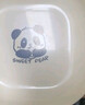 可爱吐骨碟家用餐桌垃圾渣盘果盘轻奢高档吐骨碟小熊吐骨碟小盘子 熊猫款丨干果盘 米色加厚【2个装】 实拍图