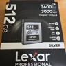 雷克沙（Lexar）cfb卡CFexpressType B存储卡 8K高清相机内存卡 兼容部分XQD相机 512G 4.0 读3600M 写3000M CFexpress Type B 实拍图