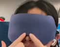 TA睡眠遮光眼罩缓解疲劳儿童男女士睡眠睡觉专用午休舒适 黑色 实拍图