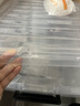 禧天龙塑料透明收纳箱加厚衣物玩具整理箱大号70升 2个装 无轮 实拍图