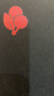 CHERRY樱桃 鼠标垫中号 办公桌垫 键盘垫 游戏鼠标垫 高密纤维顺滑鼠标垫 黑色细面 360*280*4mm 实拍图