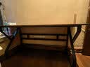 全品屋实木电脑桌双人书桌办公桌工作台学生台式电竞桌160CM 实拍图