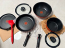 特福（Tefal）煎锅平底锅可拆卸煎饼盘营养早餐锅燃气烤箱通用有钛不粘煎锅 实拍图