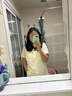 芬腾睡衣女带胸垫纯棉26年夏新款7A抑菌女士短裤家居服套装 实拍图