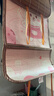 圣贝恩（sepeon）婴儿推车凉席新生儿宝宝冰丝竹席坐垫透气吸汗夏季婴儿通用凉席 【粉兔兔】-夏季竹席双面款 75*32cm 实拍图