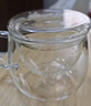 富光花茶杯透明茶杯内胆茶水分离杯办公室玻璃杯子水杯350ml 实拍图