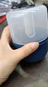 绞肉机小型打蒜器家用绞蒜切蒜器多功能辅食料理机电动蒜泥神器蒜蓉机自动切菜机压蒜器 宝蓝色- 0.26L （升级大电机） 实拍图