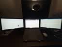 Eimio可折叠双屏便携式显示器 扩展三屏笔记本副屏电脑扩展屏幕双14英寸 办公炒股游戏扩展大屏E24 实拍图