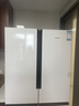 西门子（SIEMENS）保鲜大怪兽605L十字门冰箱 超大容量 精准保鲜 一级能效 无霜冷藏 白K56L20CMEC 国家补贴 实拍图