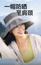 蕉下（beneunder）遮阳帽防晒帽女大帽檐渔夫帽子男登山帽太阳帽子防紫外线BM507 实拍图