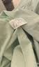 茵曼【100%棉】法式方领无袖背心连衣裙2026夏季收腰长裙 薄荷绿 L 实拍图