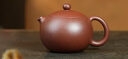 京东京造 宜兴紫砂壶手工【原矿底槽清】煮泡茶壶茶具 文人西施180ml礼盒 实拍图