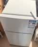 新飞冰箱小型租房用 一级能效冷 藏冷冻两用1-2人家用小冰箱 出租房双门电冰箱办公室两门 26年升级 76A一级能效【保鲜盒款】银 实拍图