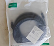绿联六类屏蔽网线 CAT6类千兆网络连接线 工程家用电脑宽带8芯双绞抗干扰成品跳线 黑5米55174 实拍图