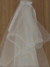 VLIFE白色新娘头纱领证登记求婚头饰蓬蓬纱蝴蝶结发饰婚纱拍照道具头纱 四层蝴蝶结  发夹款 实拍图