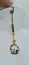 GOTOVAN文创用品中国风竹子编织钥匙扣手机绳防丢小挂件四川成都文创圆熊猫A绿绳孩子考试毕业季礼物 实拍图