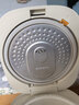 美的（Midea）【价保618】小碧玉电饭煲小型2-3人3升0氟有钛陶瓷白玉内胆家用电饭锅煮粥智能预约多功能锅RE360 实拍图