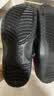 卡骆驰（CROCS）檀健次同款经典洞洞鞋轻便百搭女沙滩鞋包头拖鞋男鞋|10001 黑色-001(含智必星) 44 (280mm) 实拍图