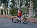 KinderKraftKK儿童自行车4-6-12岁学生青少年山地车男女孩礼物20寸银 实拍图