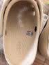 卡骆驰（CROCS）贝雅云彩女士洞洞鞋休闲鞋|208186 冬日白-11S    37/38(240mm) 实拍图