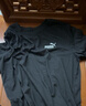 彪马（PUMA）|纯棉宽松白色短袖T恤男女款情侣夏季运动上衣691550 黑色-01 M (175/96A) 实拍图