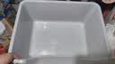 绿优猫砂盆超大号防外溅猫厕所特大防臭幼猫开放式猫砂盆巨大屎盆 新款猫砂盆星空灰色 实拍图