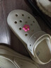 CROCS卡骆驰檀健次同款经典泡芙洞洞鞋轻便舒适男女同款花园鞋|207521 骨白色-2Y2(含智必星) 36 /37(220mm) 实拍图