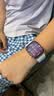 Apple/苹果 Watch S11 智能手表GPS+蜂窝款42毫米玫瑰金色铝金属表壳淡桃粉色运动型表带M/L MF9A4CH/B 实拍图